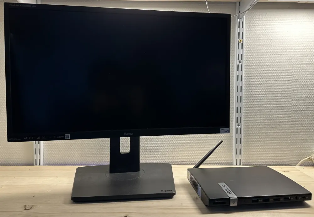 Mini Tour PC Intel Celeron 1.6GHZ + Ecran iiyama 21.5"